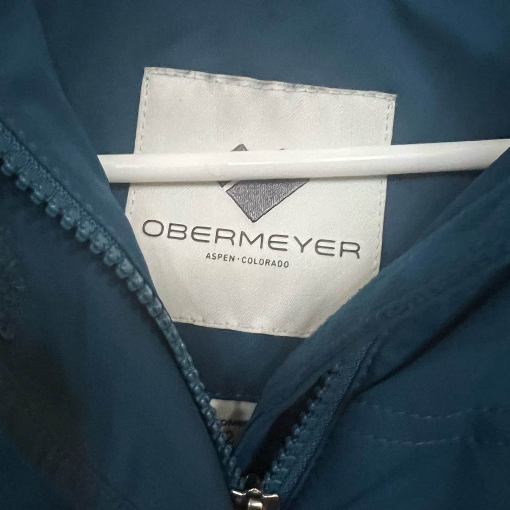 Size 2 EUC Olbermeyer ski outfit! Teal green Tuscany II jacket with pants.